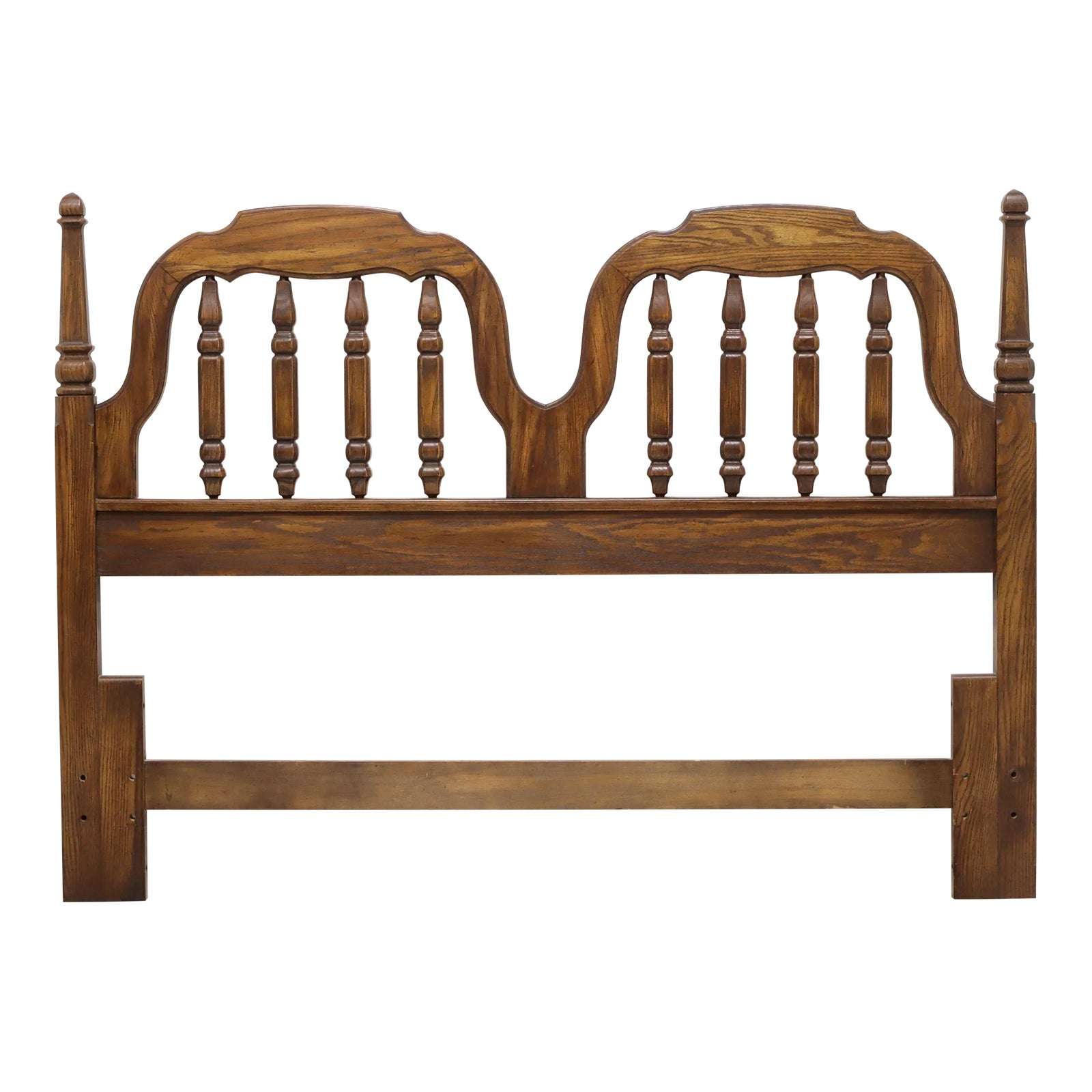 Thomasville Segovia Spanish Mediterranean Oak Queen Size Headboard