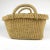 Vintage Sisal Soft Flexible Farmers Basket For Sale In Portland, ME - Image 6 of 13