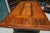 Farmhouse Vintage Americana West Log Wood Dining Table & 6 Brown Leatherette Chairs Furniture Set Rustic / Cabin - Set of 7 For Sale - Image 3 of 12
