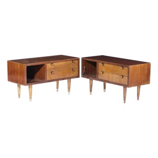 Modern Sideboards in Mahogany, Set of 2 For Sale