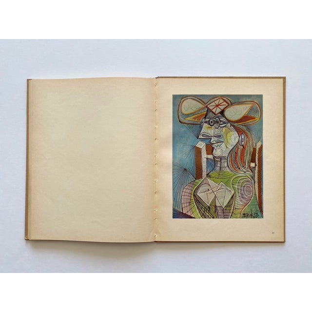 Pablo Picasso " Couleurs Des Maitres " Vintage 1946 First Edition Fine Art Lithograph Print French Modern Art Hardcover Book For Sale - Image 13 of 18
