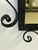 Metal 1960s Wrought Iron Wall Mirror For Sale - Image 7 of 7