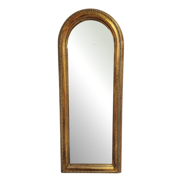 Baroque Style Gilt Mirror For Sale