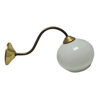 Vintage Art Deco Wall Lamp, Poland, 1950s For Sale