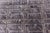 Slate Gray Modern Geometric Oversized Slate Gray Silk Rug "Vantage" by Doris Leslie Blau For Sale - Image 8 of 9