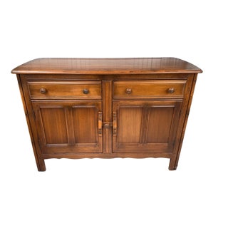 Vintage Sideboard with Cutlery Drawer from Ercol, 1960s For Sale