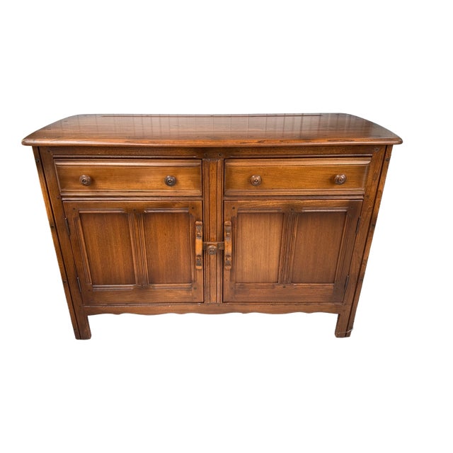 Vintage Sideboard with Cutlery Drawer from Ercol, 1960s For Sale