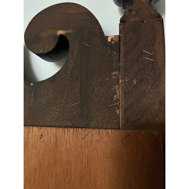 Early 20th Century Chippendale Mahogany Wood-Framed Mirror For Sale - Image 12 of 17