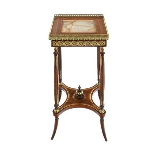 Antique Napoleon III Harness with Marble Top For Sale