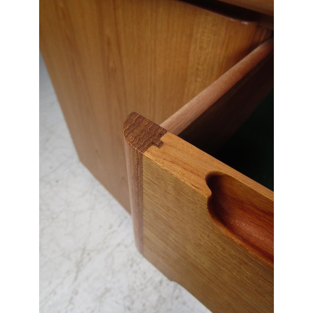 Mid-Century Modern 1960s Unusual Mid-Century Modern Credenza by Skovby Mobelfabrik For Sale - Image 3 of 12