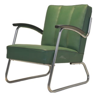 Steel Tube Chair from Drabert, 1950 For Sale