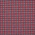 Mid-Century Modern Sample - Schumacher Crosstown Fabric in Red/Navy For Sale - Image 3 of 3