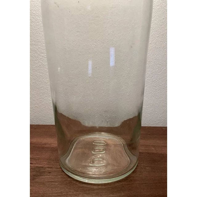 1950s Transparent Pharmacy Bottle, 1950s For Sale - Image 5 of 7
