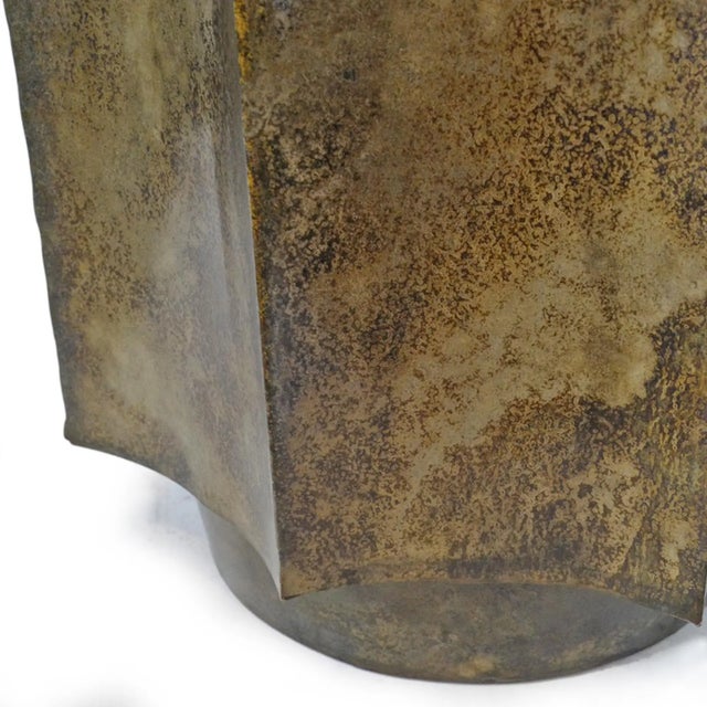 Modern Bronze Star Side Table For Sale - Image 3 of 4