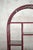 Wood Lacquered Arched Bookcase, 1980s For Sale - Image 7 of 14
