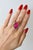 Bochic “Capri” Vintage Ruby & Multi Sapphire Ring Set In 18K Gold & Silver For Sale - Image 11 of 11