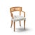 Michael Taylor for Baker Klismos Mid Century Cane Armed Dining Chair For Sale - Image 9 of 9