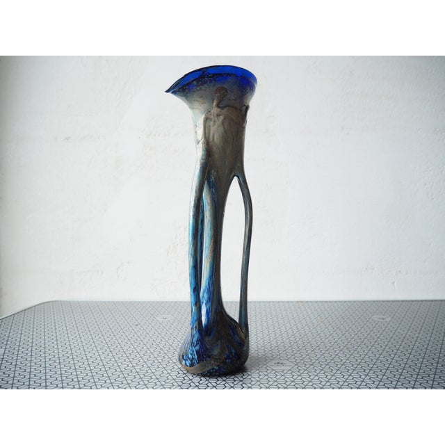 Mid-Century Art Glass Vase, Bohemia, 1960s For Sale - Image 4 of 18