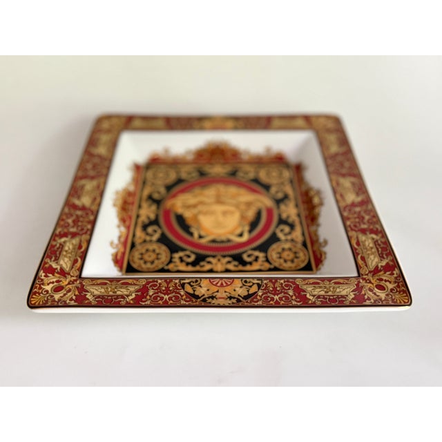 Square Medusa Bowl by Versace for Rosenthal, 1993 For Sale - Image 6 of 6