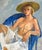 Beautiful portrait of a nude young woman by Patricia Emrich Gillfillan (American, 1924-2016). Carmel, California area...