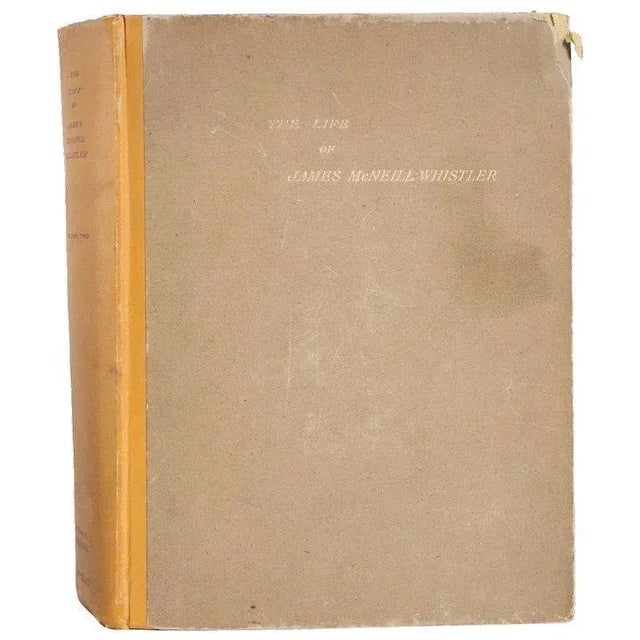 Brown Early 20th Century The Life of James McNeill Whistler, Volume 2 by E.R. Pennell & J. Pennell Book For Sale - Image 8 of 8