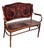 Vienna Secession Bentwood Angel Motif Settee Bench by Jacob & Josef Kohn No. 67 For Sale