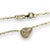 14k Yellow Gold 1.72ct Natural Diamond Bezeled Necklace For Sale - Image 4 of 6