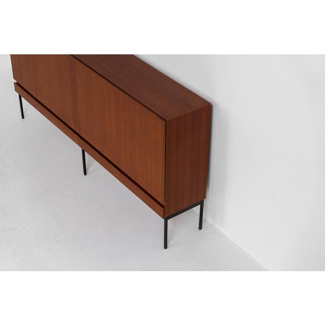 Brown B60 Sideboard by Dieter Waeckerlin for Behr, Germany, 1950s For Sale - Image 8 of 18