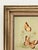 Vintage Butterfly Painting by R. Stone -- Mid-Century Oil on Canvas, Framed For Sale - Image 4 of 7