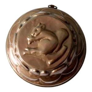Antique Copper Squirrel Old