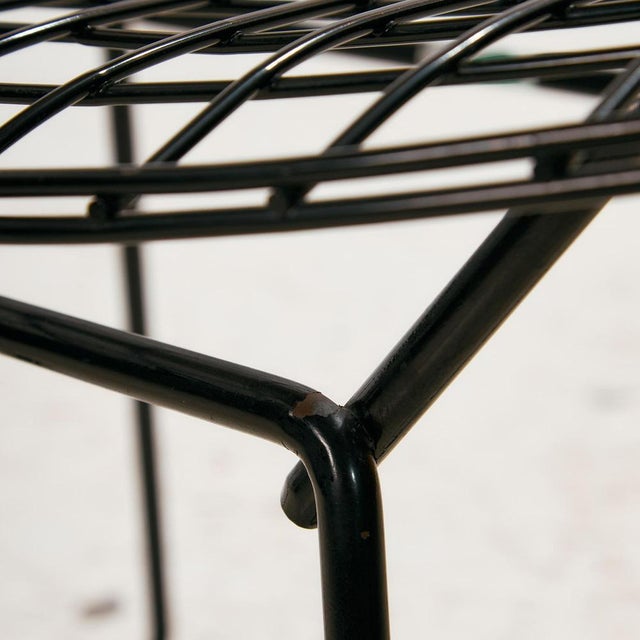 Set of Bird Chair and Ottoman by Harry Bertoia for Knoll For Sale - Image 10 of 18