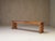 Vintage Wooden Bench, 1960s For Sale - Image 10 of 10
