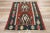 Textile Vintage Persian Shiraz Kilim Rug - 03'00 X 04'01 For Sale - Image 7 of 9