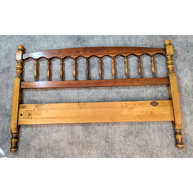 Mid 20th Century Stickley Cherry Valley Full Poster Bed - Colonial Revival Style For Sale In Raleigh - Image 6 of 13