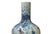 Ceramic Oriental Blue Red Dragon Graphic Fat Body White Porcelain Art Vase For Sale - Image 7 of 17