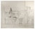 Reynold Arnould, Landscape, Pencil Drawing, Mid-20th Century For Sale