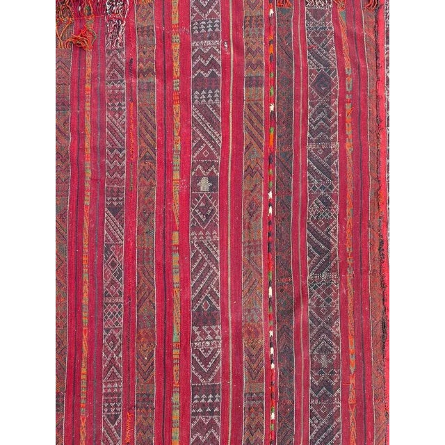 Antique Turkmen Kilim Rug For Sale - Image 3 of 18