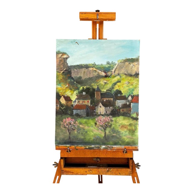 1960's Plein Air Oil Painting on Canvas - Unknown Artist For Sale