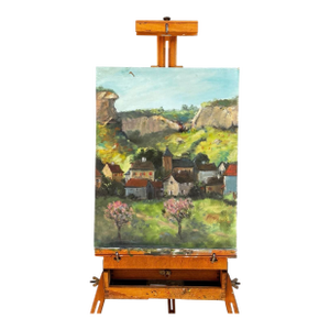 1960's Plein Air Oil Painting on Canvas - Unknown Artist