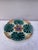 Majolica water lily pond plate Wasmuel, circa 1890.