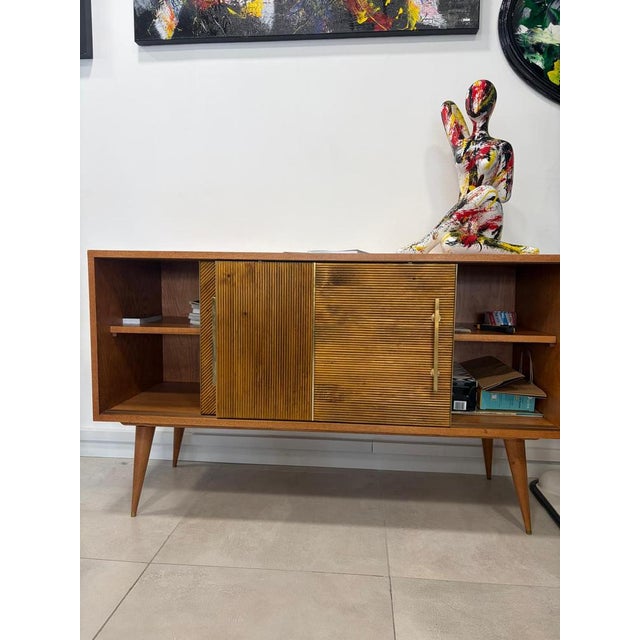 Beech Wood Sideboard, 1980s For Sale - Image 14 of 15