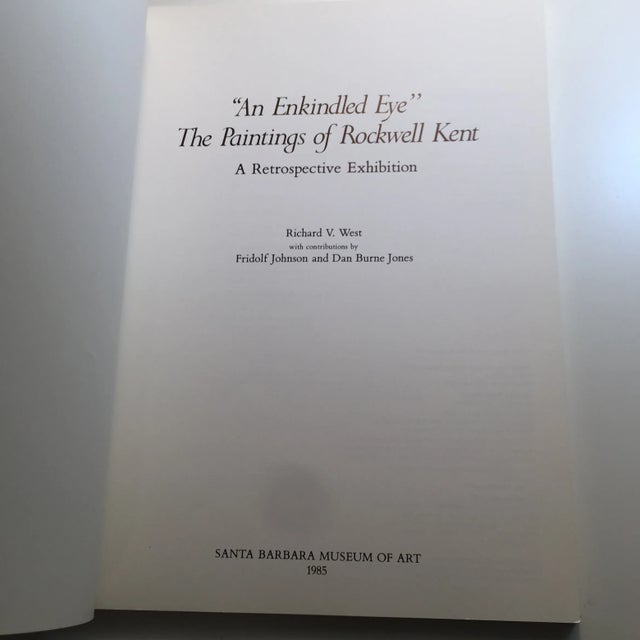 Contemporary 1985 The Paintings of Rockwell Kent Book For Sale - Image 3 of 11