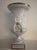 1950s Vintage Sandizell Hoffner White & Gold Large Urn with Cherubs German For Sale - Image 5 of 6
