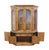 Wood Bernhardt Furniture Solid Walnut French Provincial 61" Lighted Display China Cabinet 636-100 / 636-606 For Sale - Image 7 of 15