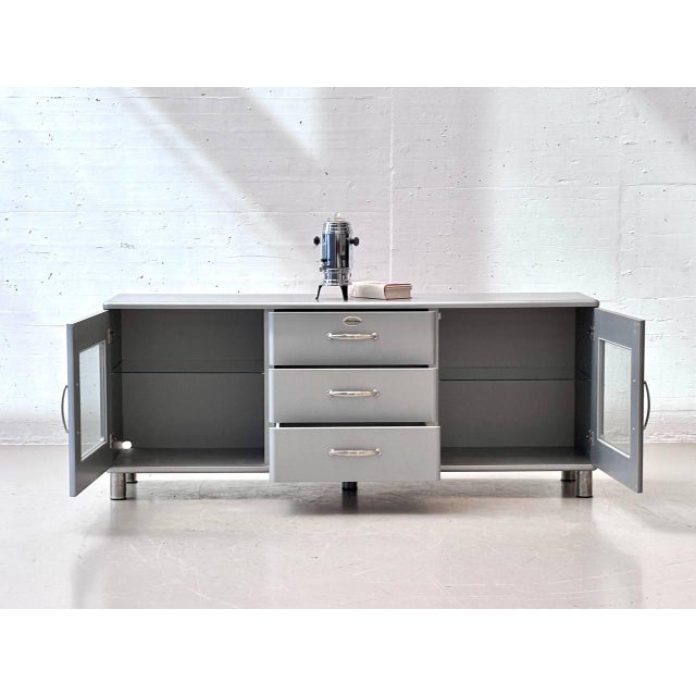 Striking Malibu sideboard by Tenzo, designed by Swedish designer Rutger Andersson. The Malibu series deliberately draws on...