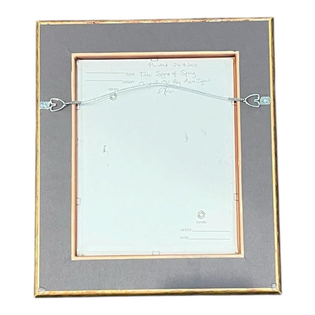 English Impressionist English Oil Painting, Signed & Framed For Sale - Image 3 of 3