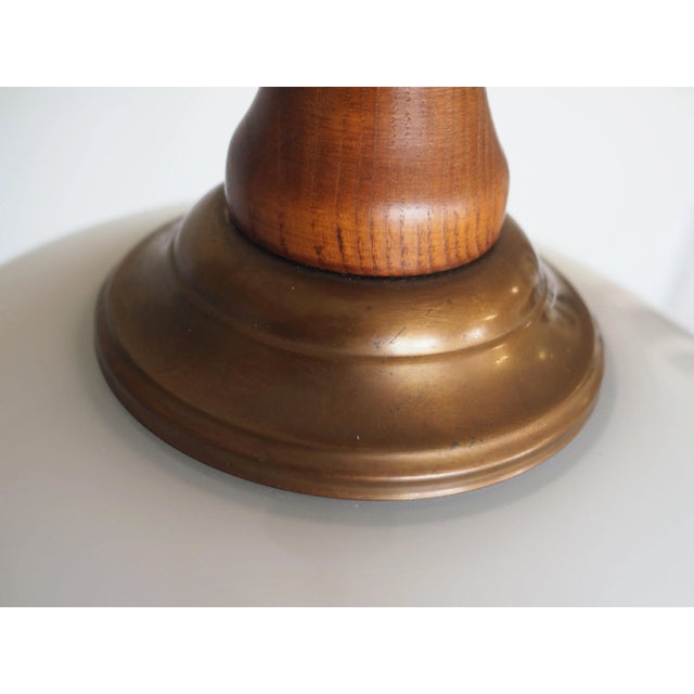 Brown Vintage Scandinavian Pendant Lamp, 1980s For Sale - Image 8 of 10