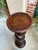 Pair Set of 2 Antique French Pedestal Stand Barley Twist Oak Large Plant Columns For Sale - Image 18 of 18
