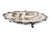 A striking vintage English shell-form dish produced by Poole, showcasing exceptional quality and craftsmanship. The...