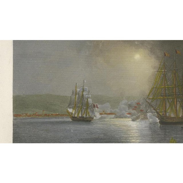 After Baron Théodore Gudin, French Capture of San Juan De Ulúa, Mexico, 1840, Engraving For Sale - Image 6 of 11